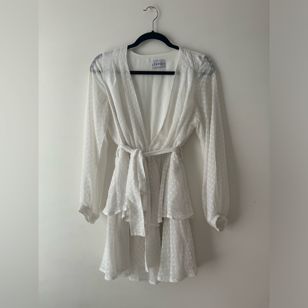 PRINCESS POLLY / REVOLVE WHITE DRESS